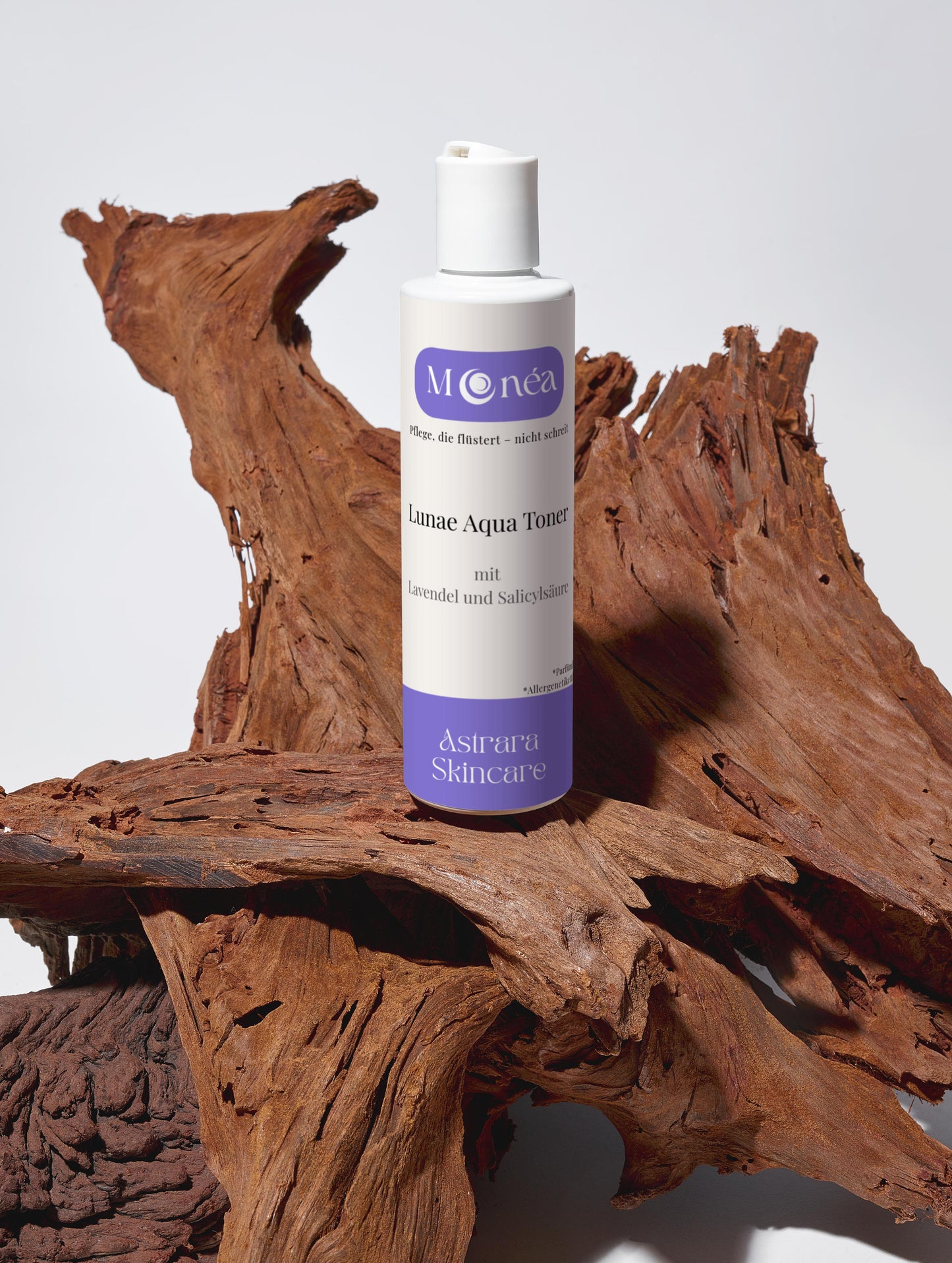 Lunae aqua Toner - Parfümfreier Aqua Toner mit Salicylsäure & Lavendel (vegan)